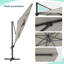 Parasol en porte-à-faux 11 'Bevins-785310535