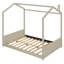 Velvet House Bed Wood Bed-1686451457-1686451460