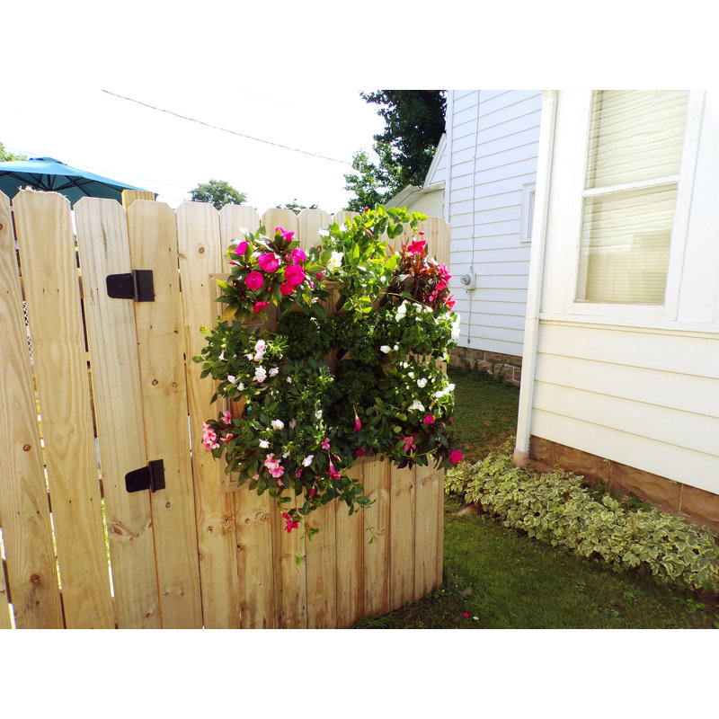 Pot de fleurs mural en plastique Manac, Sable