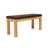 Jaiyana 6 - Person Pine Solid Wood Solid Wood Top Four Leg Dining Set-662768535