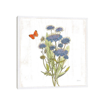 Barn Flowers IX SQ 1 Piece Wall Art on Canvas