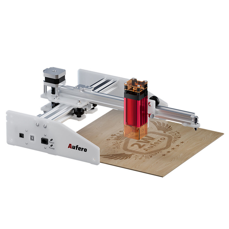 Aufero Laser 1 Laser Engraver, 1.6W Diode Laser Engraver, Laser Engraving Machine For Wood/Leather, 7.1X7.1 Inch Engraving Area, Beginner-Friendly Laser Engraving Machine