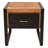 Aria-Jai Solid Wood Top End Table