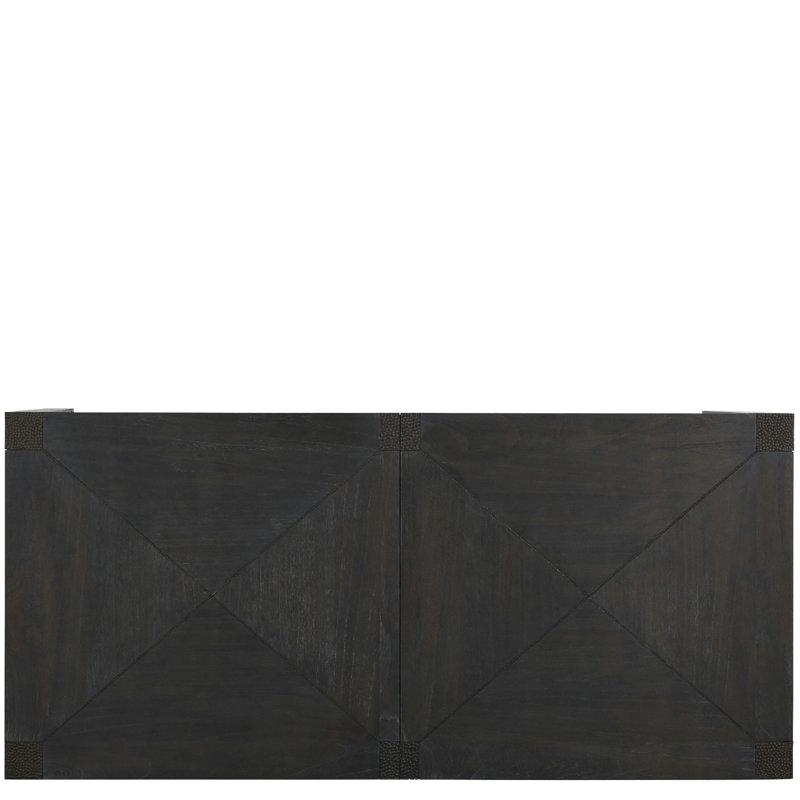 Beckett Dark Gray Cerused Extendable Rectangular Dining Table