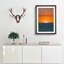 Sunrise Horizon in Abstract - Picture Frame Graphic Art Print-55727845-55727849
