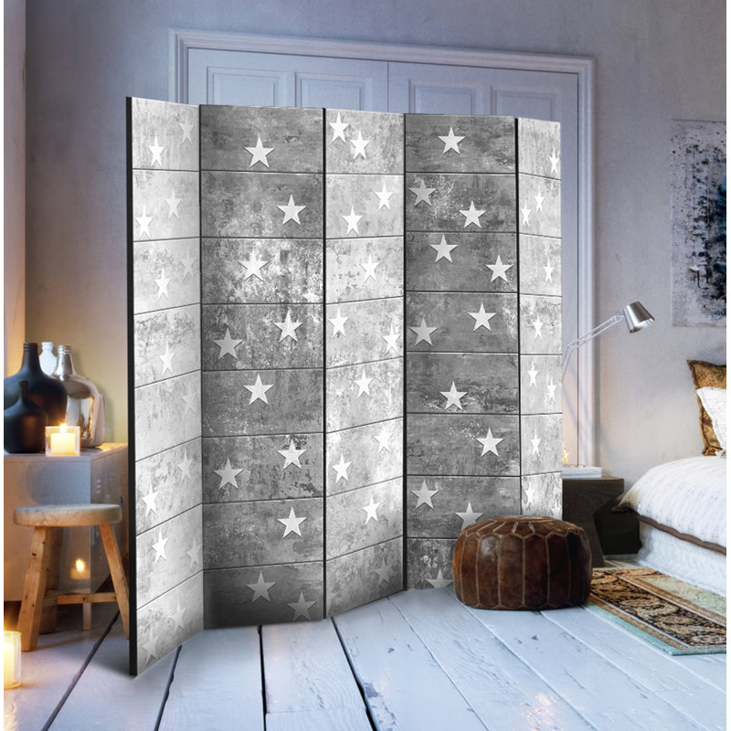 Stars on Concrete Room Divider, 5