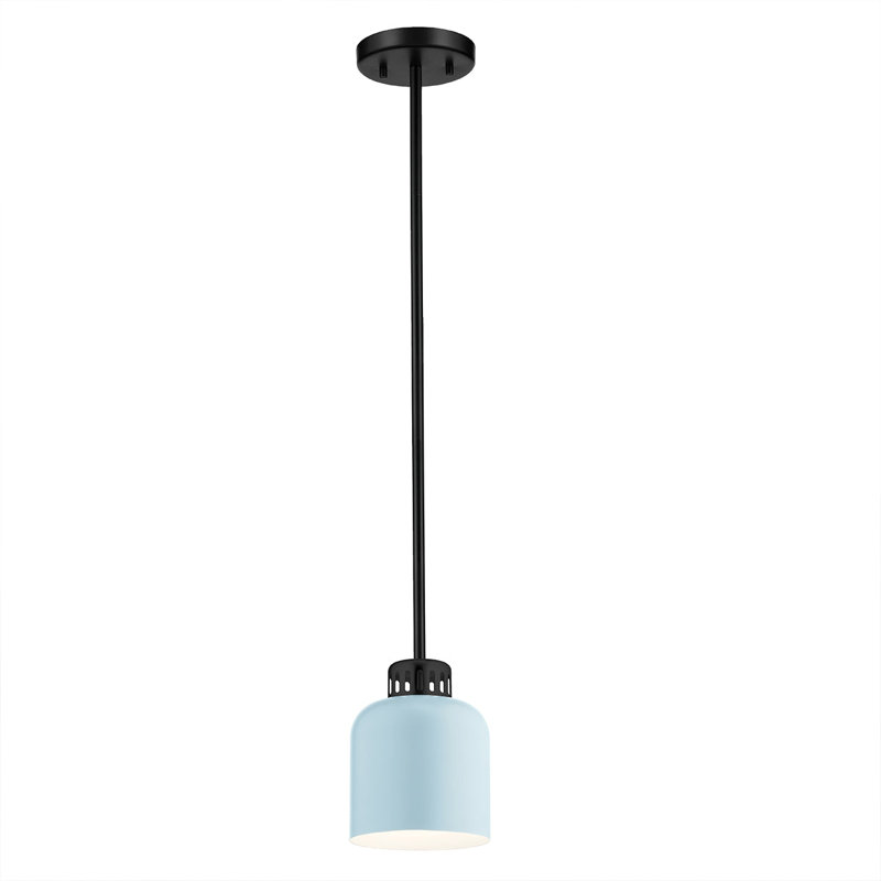 Luminaire suspendu 1 lumière York, Noir