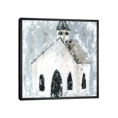Church 1 Piece Wall Art on Canvas