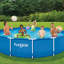Plastic Round Frame Set Pool H x W x L , with Pump Included-95382650-129400741