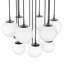 Spider Small Chandelier-Black Gunmetal-1655794843