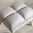 44.1''Wide Modern Soft Upholstered Standard Reclining Accent Chair With Ottoman-408589396