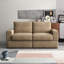 190Cm Cotton Square Arms Standard Sofa -751326833