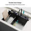 33.1'' W Drop-In Stainless Steel Kitchen Sink
