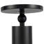 Mason 5-in Black dimmable LED Semi-Flush Mount-1986367883