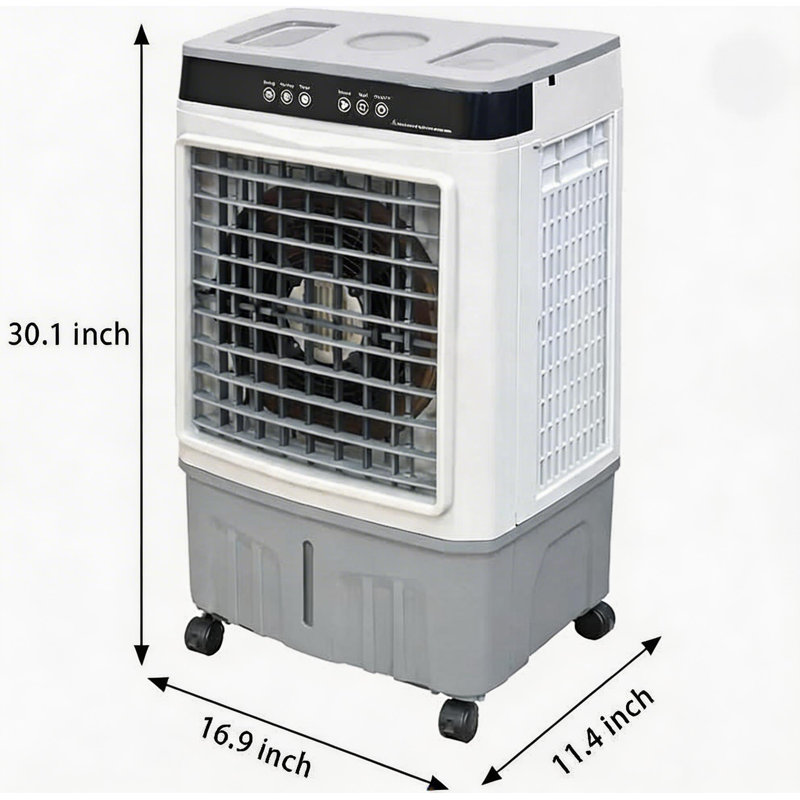Refroidisseur d'air à évaporation avec télécommande