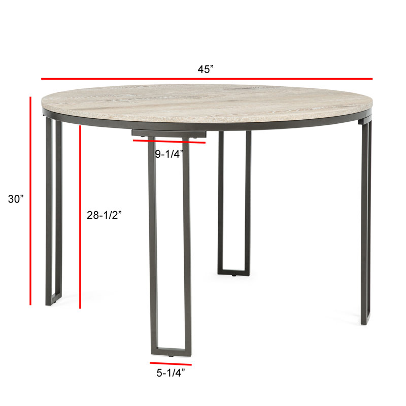 Moderne et contemporain, salle à manger 5 pièces, plateau de table rond avec chaises incurvées, structure en métal de conception ouverte, gris et blanc, pour meuble d'appoint, design, espace
