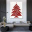 «The Holiday Aisle® Santiago, Daniela», reproduction d'art sur toile tendue: Holly Jolly Christmas Trees