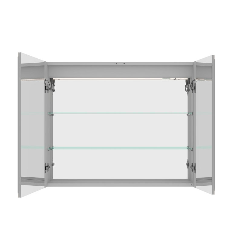 Armoire à pharmacie à double porte avec désembueur, H 24 po x l 36 po x P 6 po