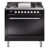 Glossy Black/Stainless Steel