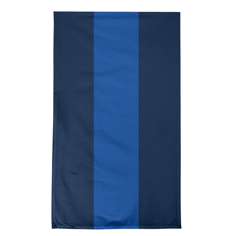 Anaheim Stripe Tea Towel Kitchen Towel, Cotton Twill, Navy Blue/Royal Blue/Navy Blue