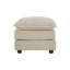 Repose-pieds en tissu chenille à combiner avec un canapé 2 places, un canapé 3 places et un canapé 4 places, beige-1277506674