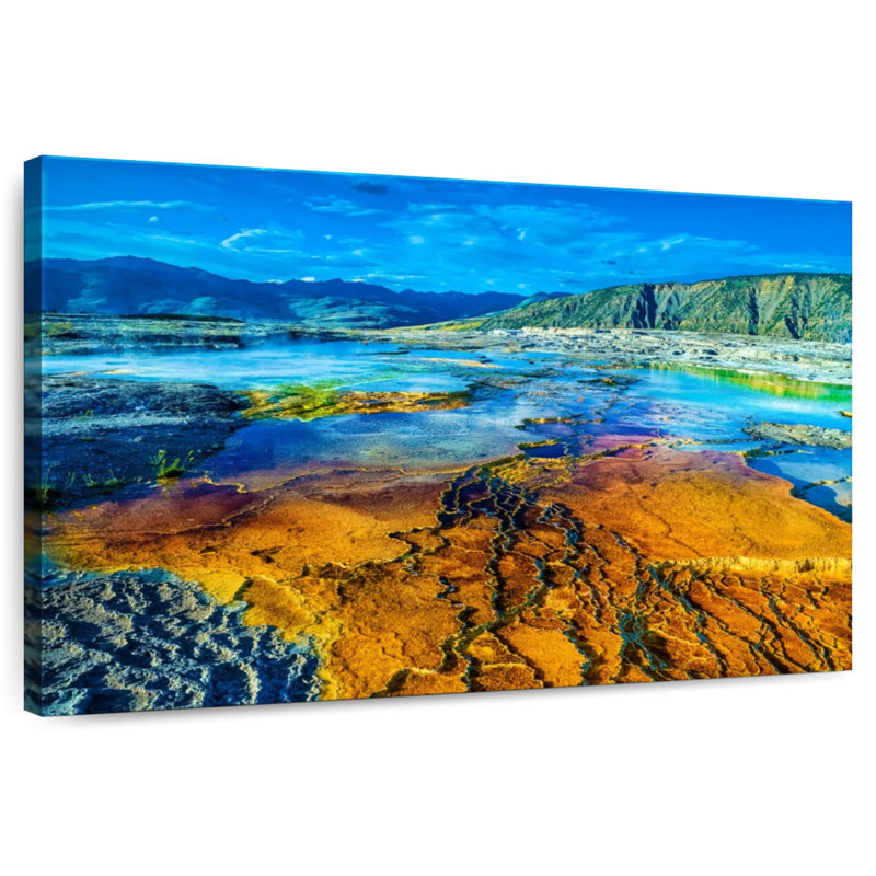 Yellowstone Pools, 26" H x 39" W