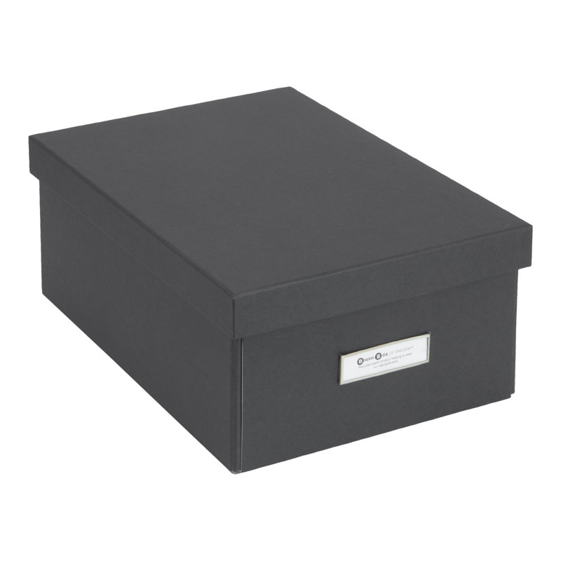 Collapsible Storage Box, Black