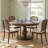 Albia 54" Solid Wood Pedestal Dining Table-70796545