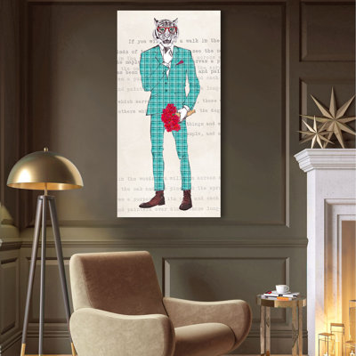 Loverboy 1 Piece Wrapped Canvas Wall Art