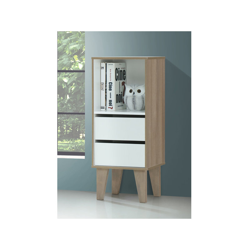 Cantin 79cm H x 33cm W Geometreic Bookcase