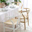 Fauteuil  teinture blanche