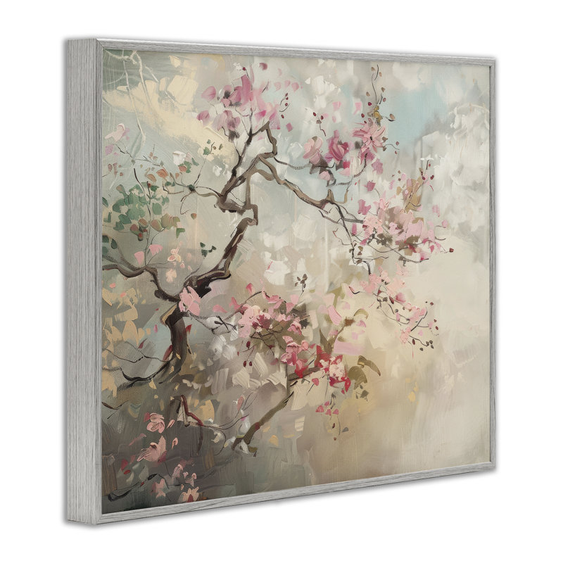 Giclée encadrée de fleurs de cerisier sauvage, conception par Arlington Prints, Estampe numérique Farmhouse