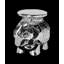 Scarlette Ceramic Accent Stool-10714101
