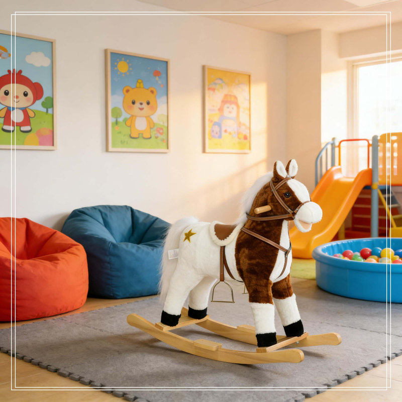 Cheval à bascule pour enfants