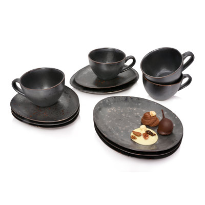 Neuhaus 6 Piece Coffee Cup & Saucer Set
