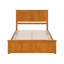Lit plateforme en bois massif francoise avec pied de lit assorti Francoise-1111206086-1101651836