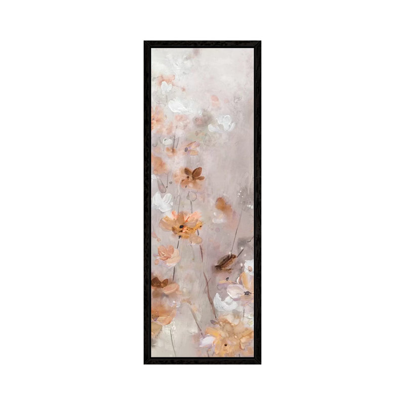 Evening Glow I by Carol Robinson - Panoramic Print on Canvas, 152.4 cm H x 50.8 cm W, Black Framed