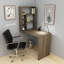 Computer Desk with Shelves Wall Mountable Lindzy-68938383