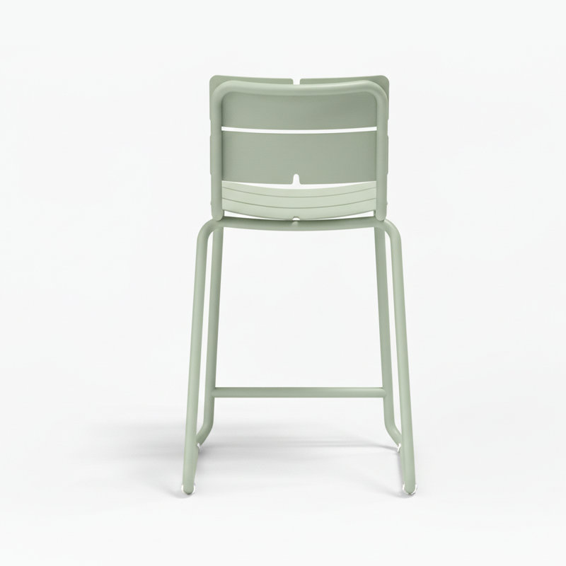 Corail Counter Stool Armless, Pastel Green