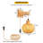 Alizea Rattan Plug-in Barn Light