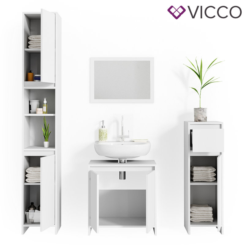 Heggi Bathroom Storage Furniture Set