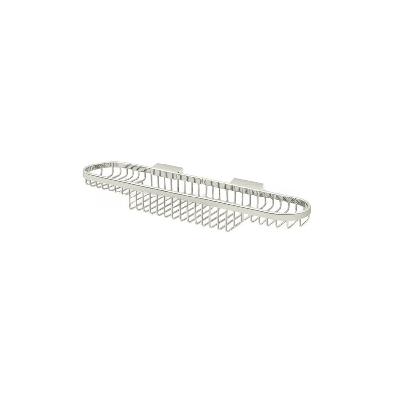4B8F716431334893BD312B7492BCB46C Wire Basket; 18" Rect/Combo; Bright Nickel Finish
