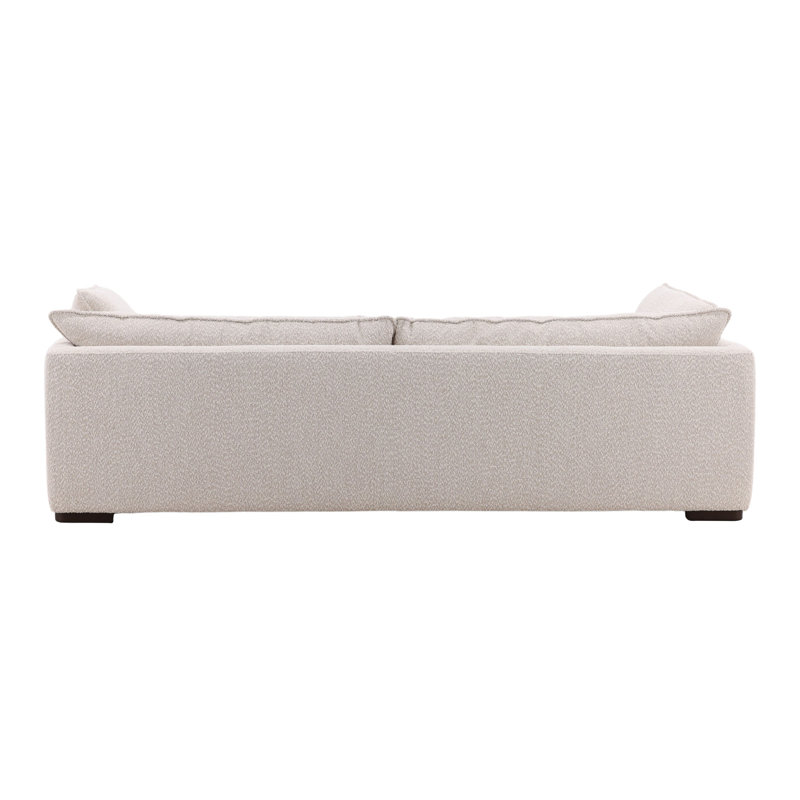 Ramona 104" Wide Upholstered Sofa, Tatum Cream