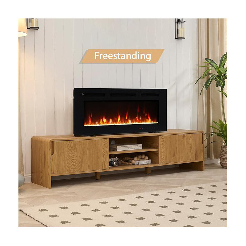 FLAMEKO Winslow, 43.2cm H x 92cm W x 10.6cm D