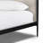 Modella Upholstered Metal Canopy Bed-1365472173