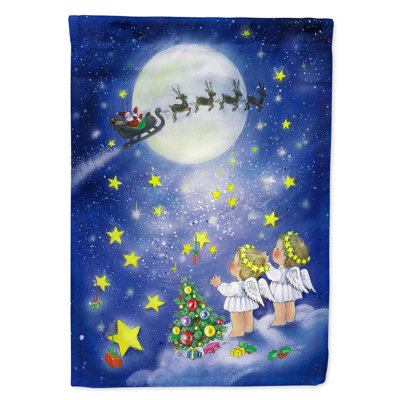 Beate Double Sided Polyester Christmas Garden Flag