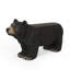 Banc Mgo Bear, banc d'extérieur en béton, banc d'extérieur, noir mat + noir