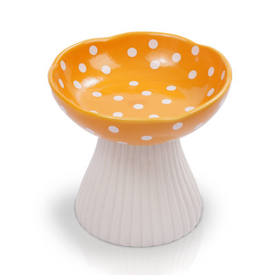 P.t. Bol surélevé en forme de champignon pour animaux Pet Co.
