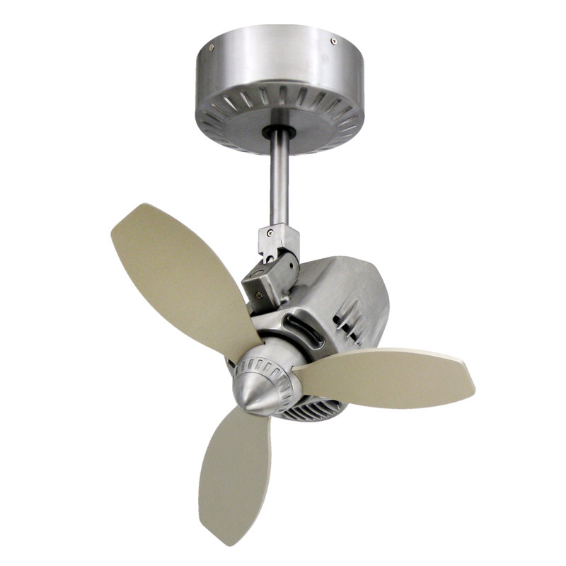 Wasilla 18'' Ceiling Fan, Brushed Aluminum