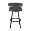 Tabouret de bar pivotant en similicuir Mod-532434702-532434676
